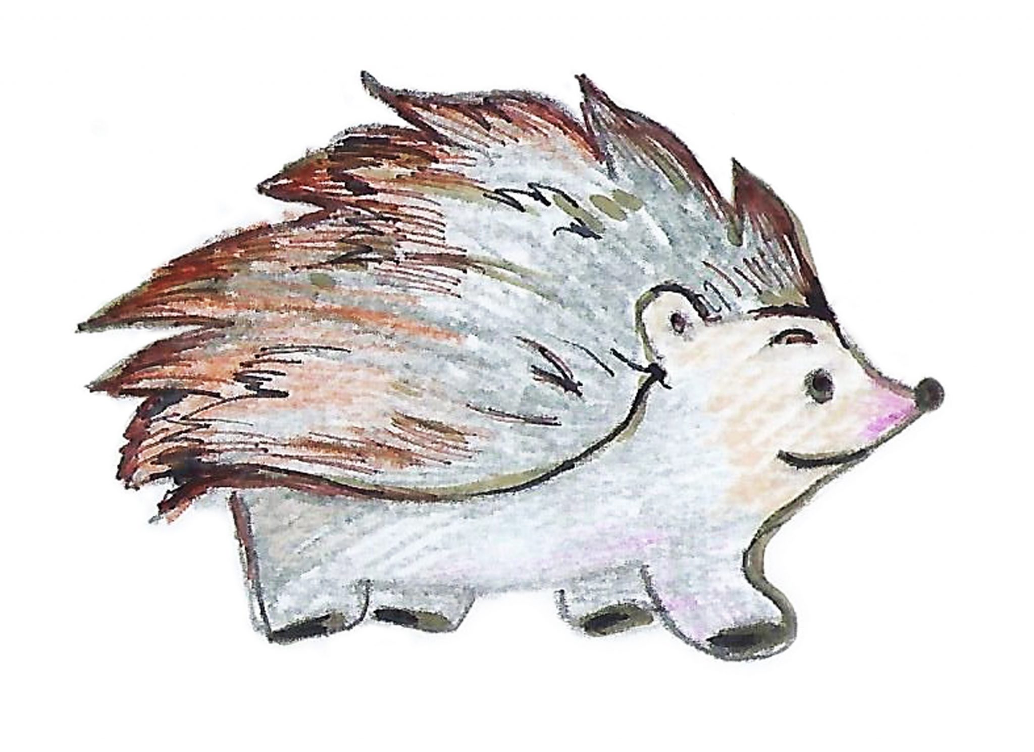 Ёж — The hedgehog